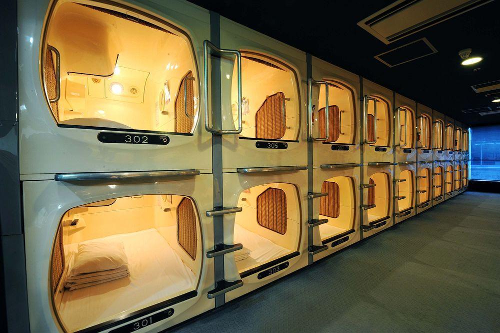 Capsule Inn Sapporo Bagian luar foto